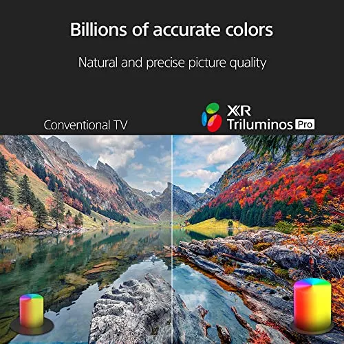 Sony 65 Inch 4K Ultra HD TV X90L Series: BRAVIA XR Full Array LED Smart Google TV with Dolby Vision HDR and Exclusive Features for The PlayStation® 5 XR65X90L- Latest Model,Black