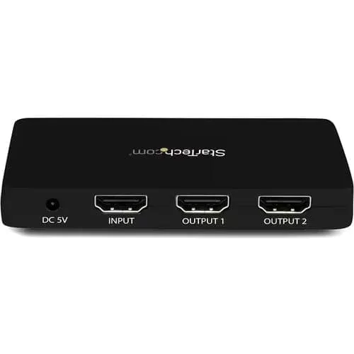 StarTech HDMI Splitter 1 Port In 2 Ports Out 4K Ultra HD @30Hz