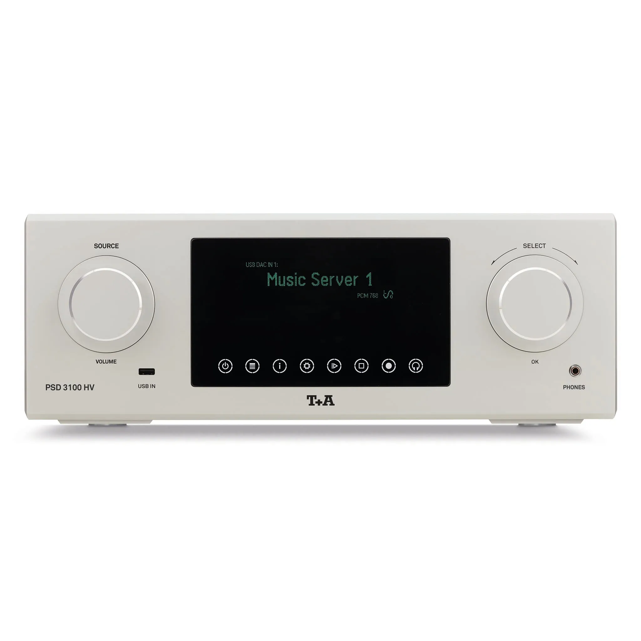 T A Elektroakustik PSD 3100 HV Preamplifier / Streamer / DAC