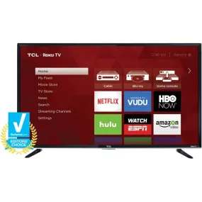 TCL 50FS3800 50"  1080P 120 HZ LED ROKU SMART TV