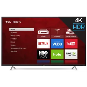 TCL 55" Class 4-Series 4K UHD HDR LED Roku Smart TV (55S20)