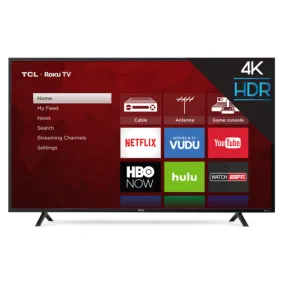 TCL 65" CLASS 4-SERIES 4K UHD HDR ROKU SMART TV (65S403)