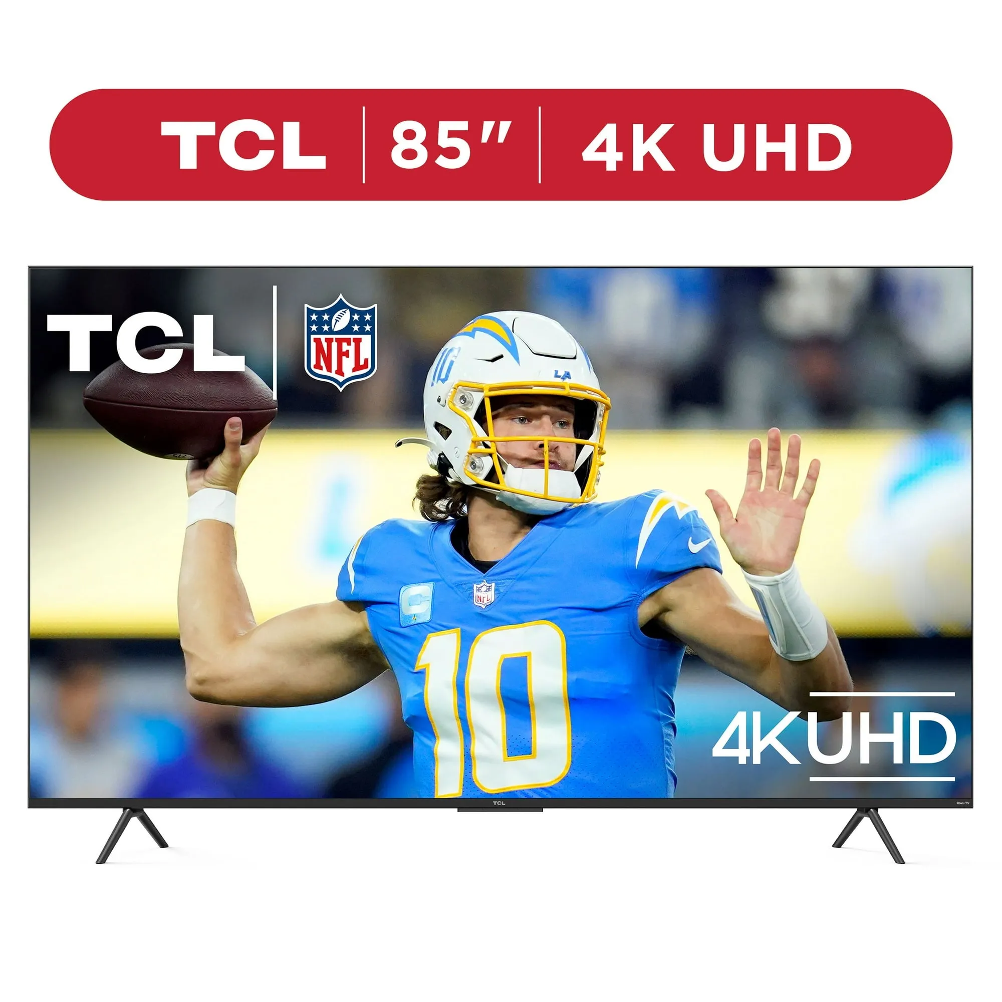 TCL 85” Class S Class 4K UHD HDR LED Smart TV with Roku TV (85S410R)