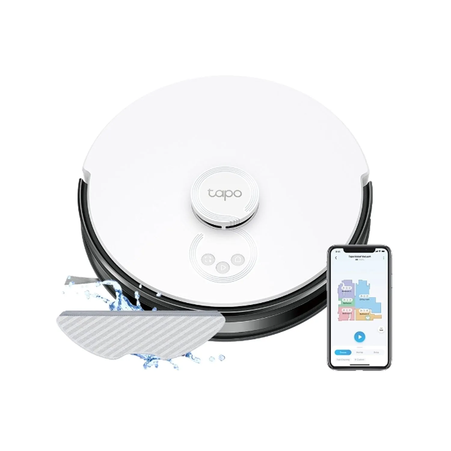 TP-Link Tapo RV30 LiDAR Navigation Robot Vacuum & Mop