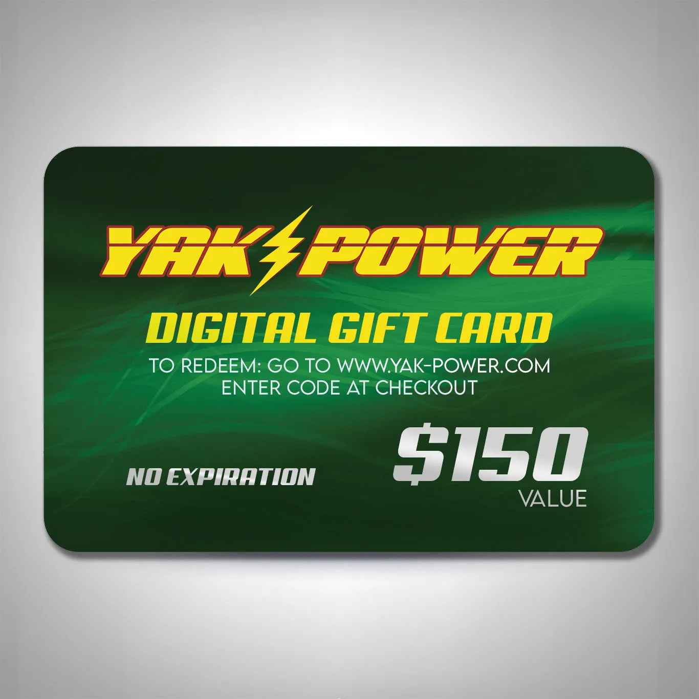 Yak Power Digital Gift Cards